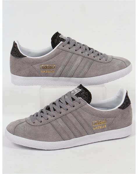 adidas grey gazelle trainers